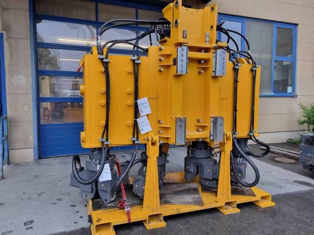 Bauer / RTG Spundwandpresse MP U 600 Rammen