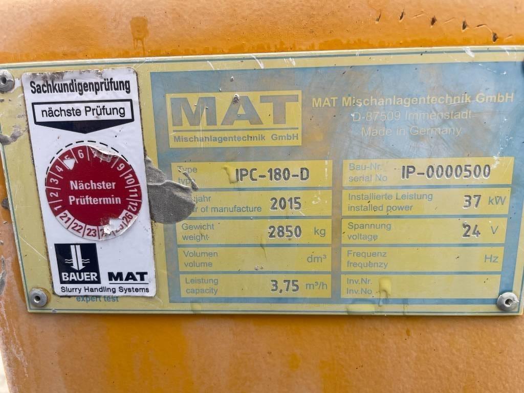 Bauer MAT IPC 180-D Sonstige Baumaschinen
