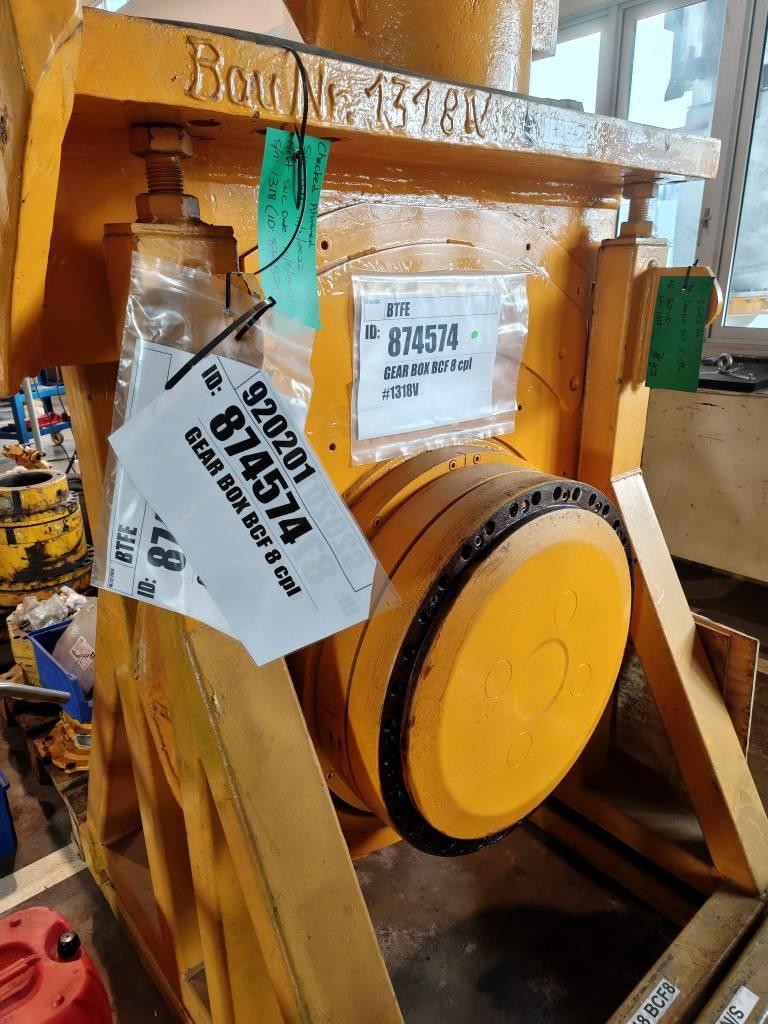 Bauer Cutter Gearbox BCF8 for BC30 - 2 Pcs Duty-cycle cranes and Diaphragm Wall Equipment