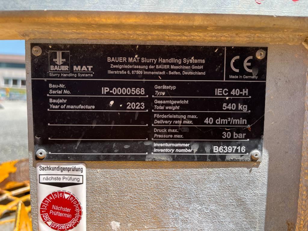 Bauer MAT IEC40-H Andere Bohrgeräte